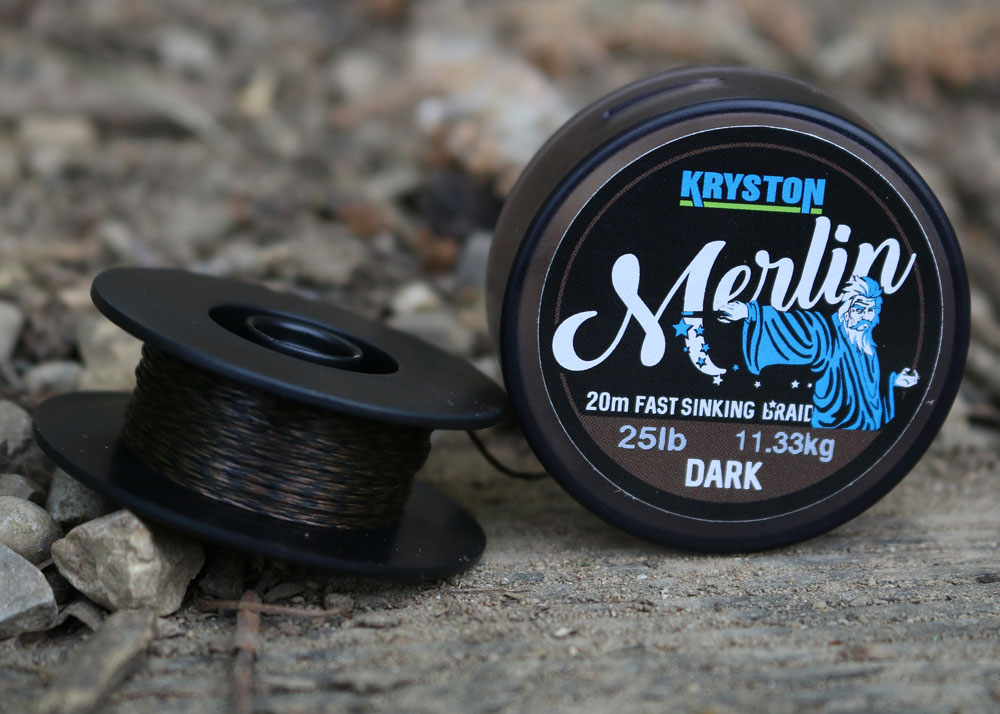 20m 15lb Merlin Fast Sink. Supple Braid Gravel Bro_2