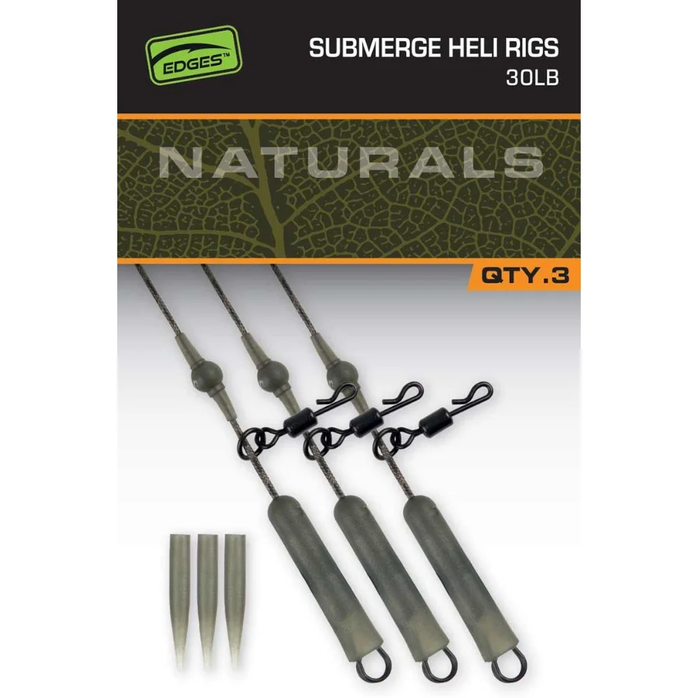 Fox Naturals Submerge Heli Rigs 30lb CAC848