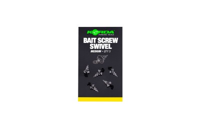 Korda Micro Ring Swivel Bait Screw Medium