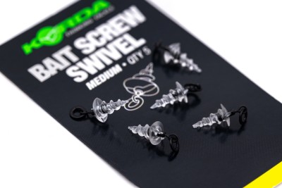 Korda Micro Ring Swivel Bait Screw Medium 1