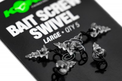 Korda Micro Ring Swivel Bait Screw Medium 3