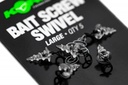Korda Micro Ring Swivel Bait Screw Medium 3