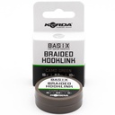 Basix Braided Hooklink 18lb 10m KBX012_1