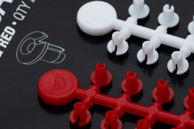 [107201] Flosscaps Red White