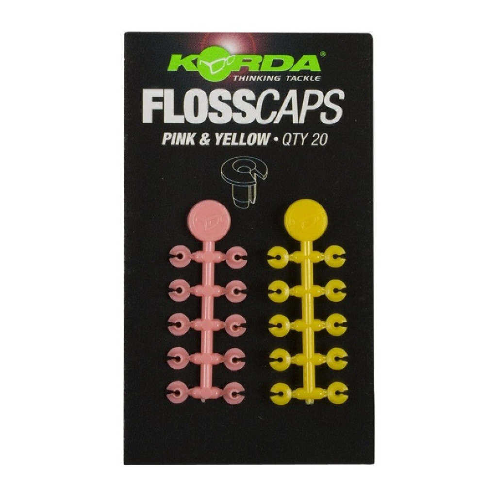 [107615] Floss Caps Pink/Yellow