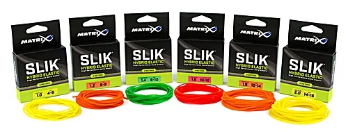 Slik Hybrid Elastic 3m Size 8-10 1.4mm green