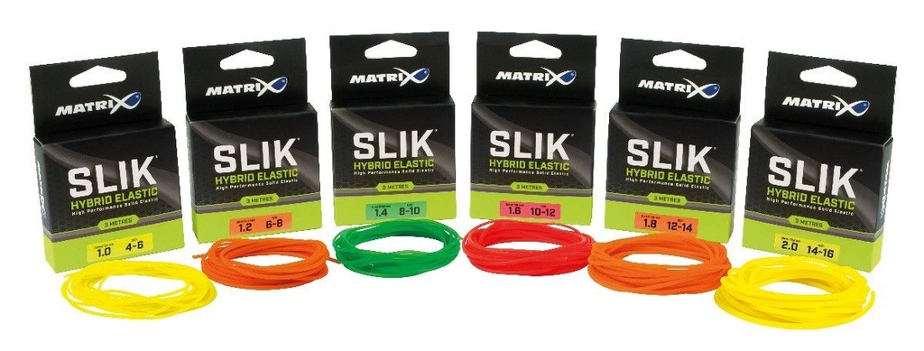 Slik Hybrid Elastic 3m Size 12-14 1.8mm orange