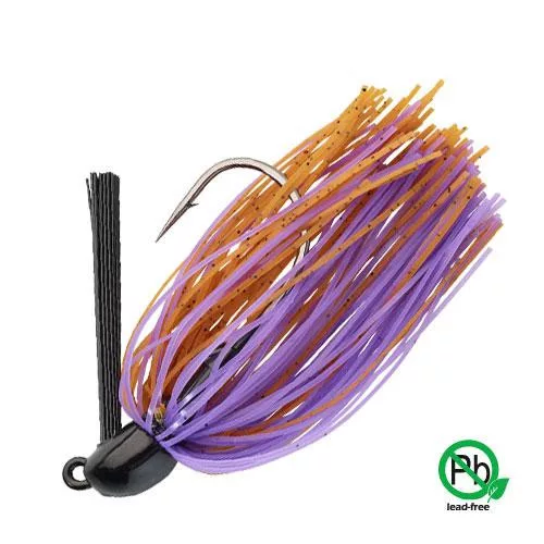 [190832] TUNGSTEN SWIM JIG (Brown & Purple) 7,2gr
