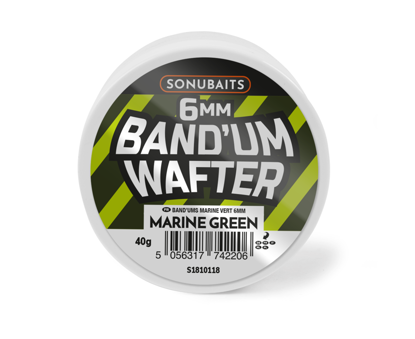 Marine Green Wafters 6mm