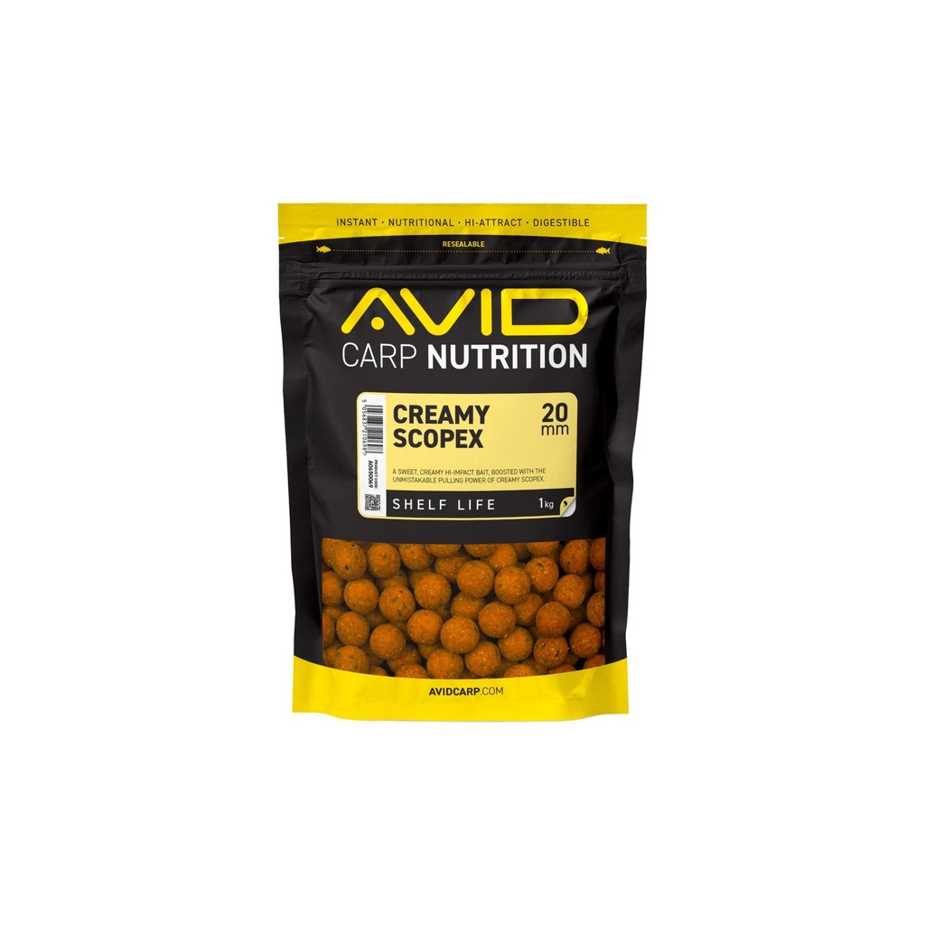 Creamy Scopex 20mm Boilie (1kg)