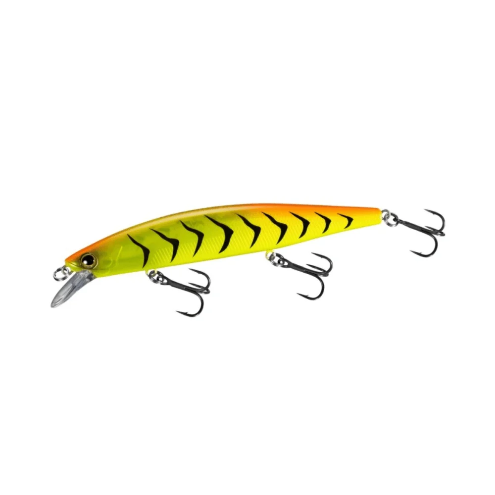 [193789] BT World Minnow Flash Boost Hot Tiger 115mm 17g Suspending