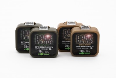 [113655] D. Matter Tungsten Coat. Hooklink Brown 18lb 10m