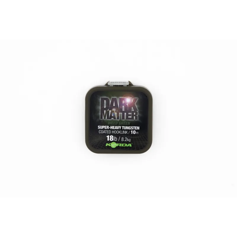 D. Matter Tungsten Coat. Hooklink Green 18lb 10m