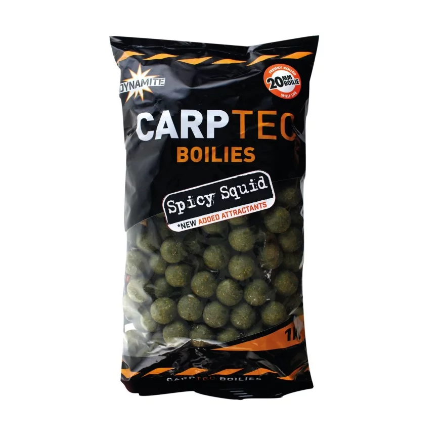 CARPTEC SPICY SQUID 1KG 15MM