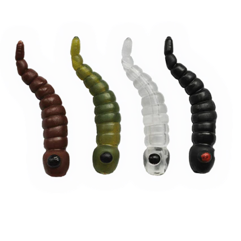 Mouthsnagger Dragonfly Larvae SHORTY - Black (8 pcs)