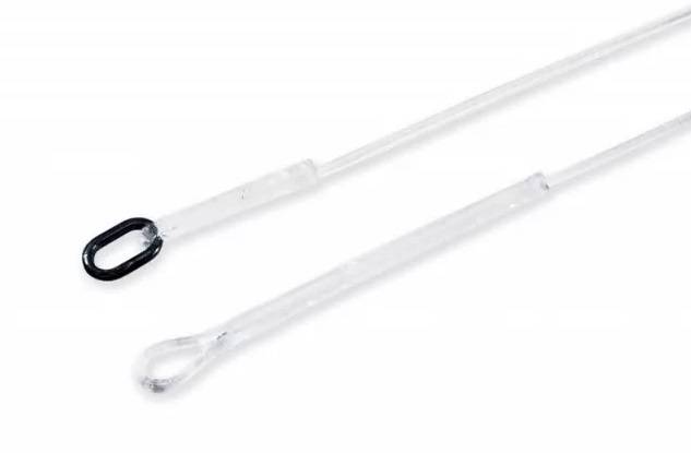 STIFF LINK - 16.5 cm - 50 lb - oval ring/loop (3 pcs)
