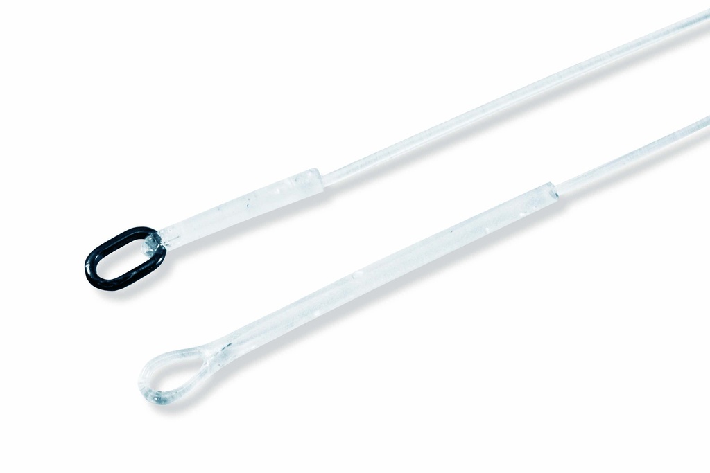 [115671] STIFF LINK - 9.5 cm - 30 lb - oval ring/loop (3 pcs)