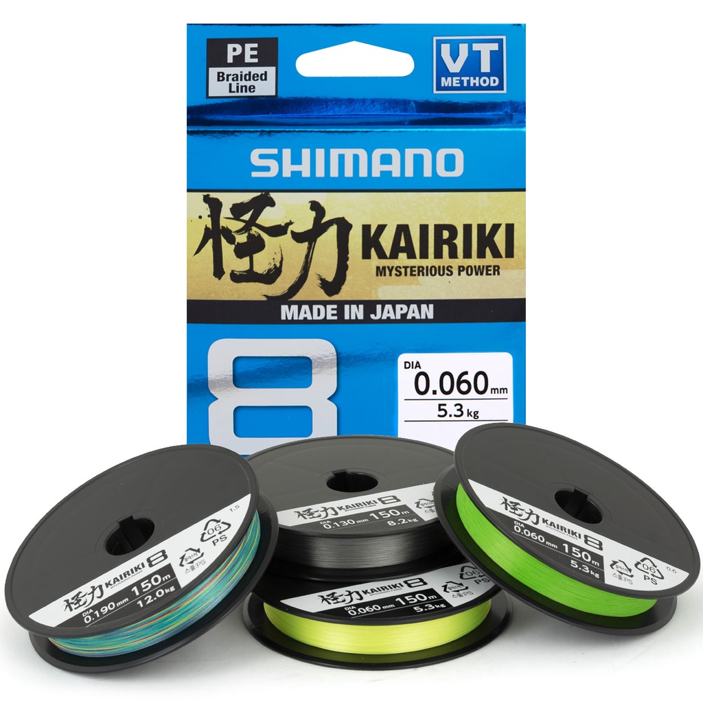 [118002] Kairiki 8 Steel Gray 0.06mm/5,3kg 150m