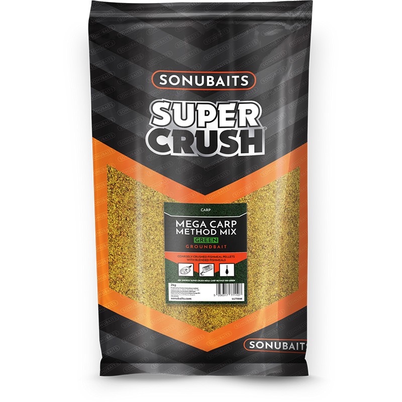 Supercrush Mega Carp Method Mix Green