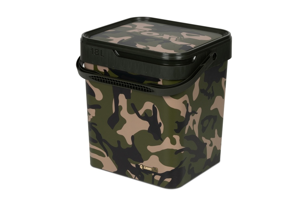 [o170088] Camo Bucket 18l