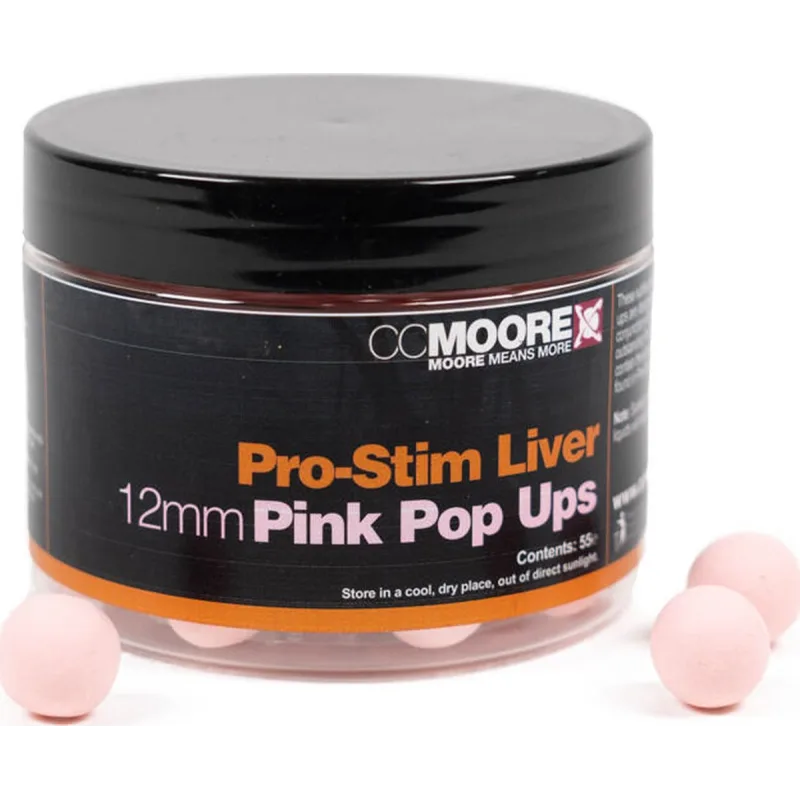 [o170198] Pro-Stim Liver Pink Pop Ups 12mm