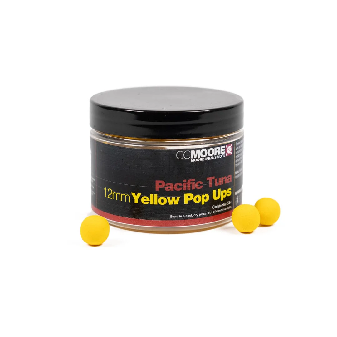 [o170235] Pacific Tuna Yellow Pop Ups 12mm