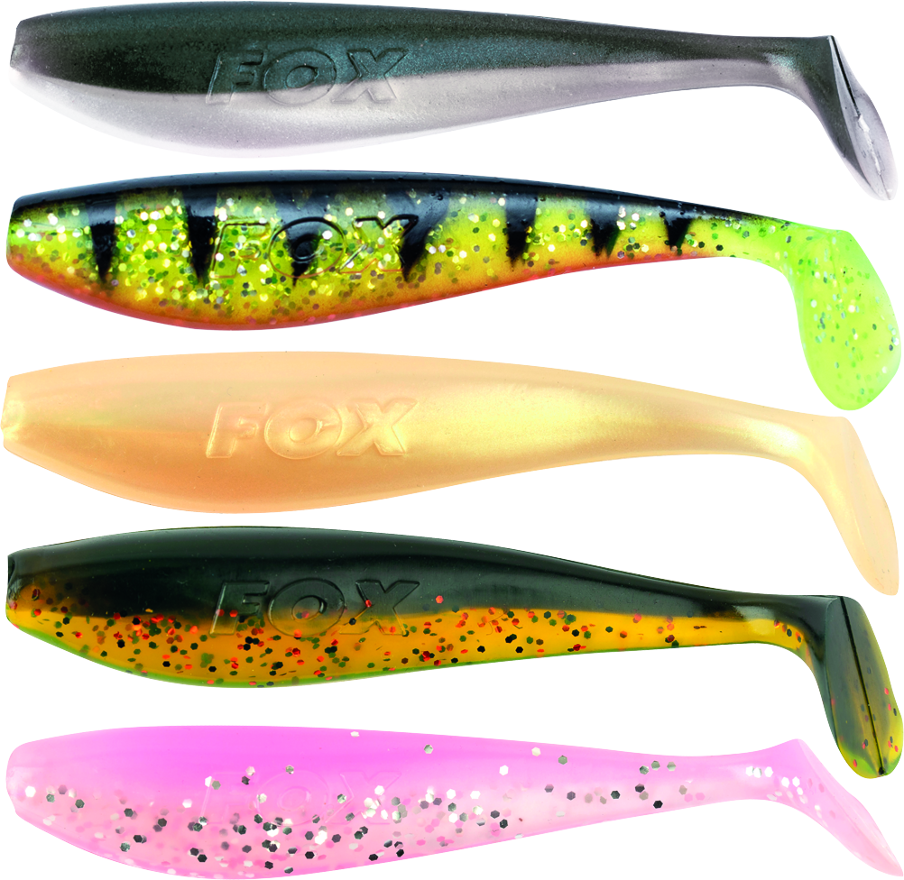 [118444] Zander Pro 12cm UV mixed Colour Pack 5pcs
