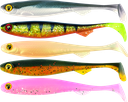Slick Shad 9cm UV mixed Colour Pack 5pcs