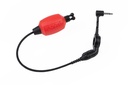 Black Label Dumpy Halo Bobbin - RED