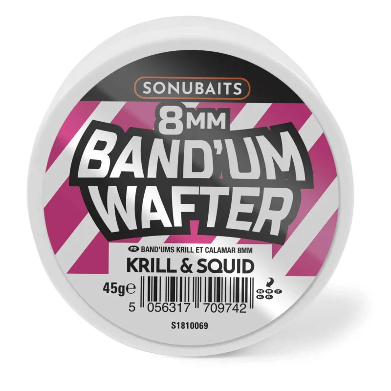 [120999] Band'Um Wafters - 8mm Krill & Squid
