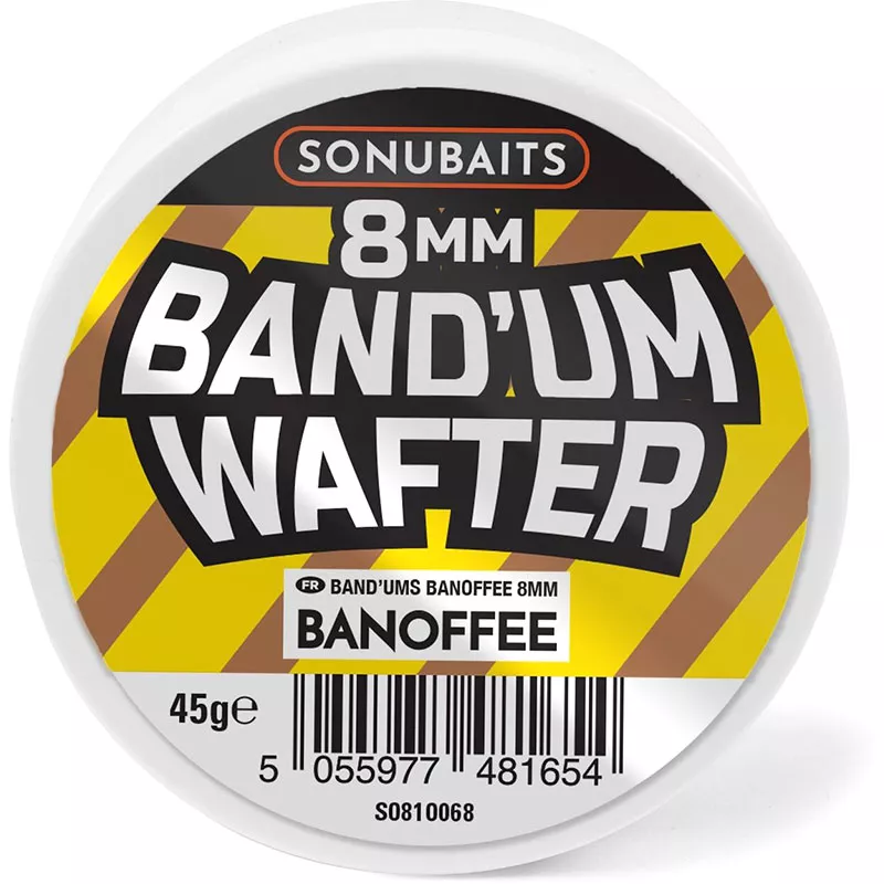 [121005] Band'Um Wafters - 8mm Banoffee