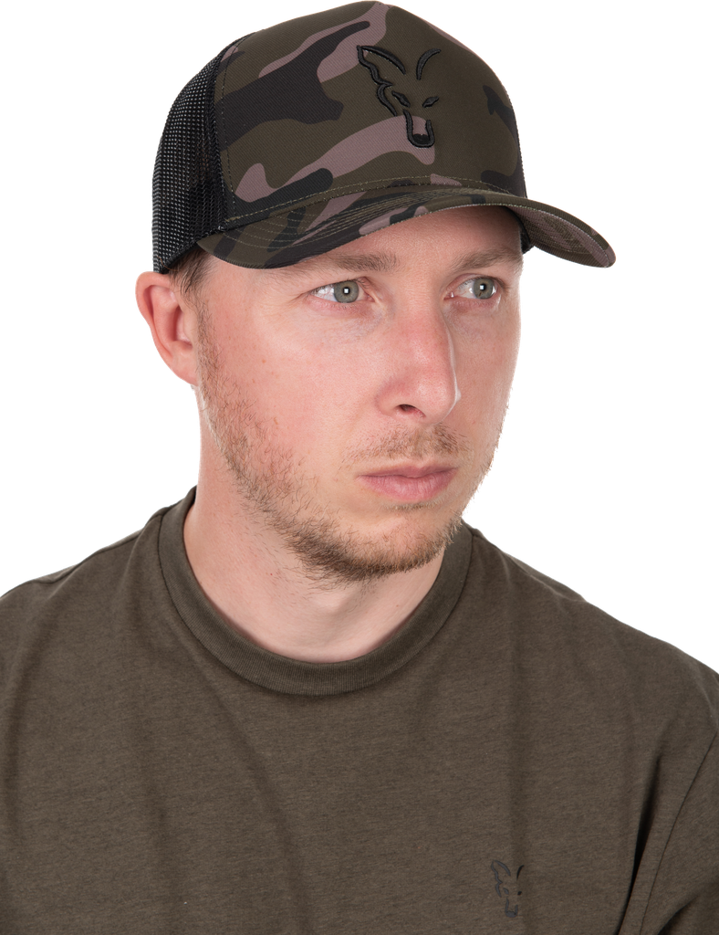 Black Camo Trucker