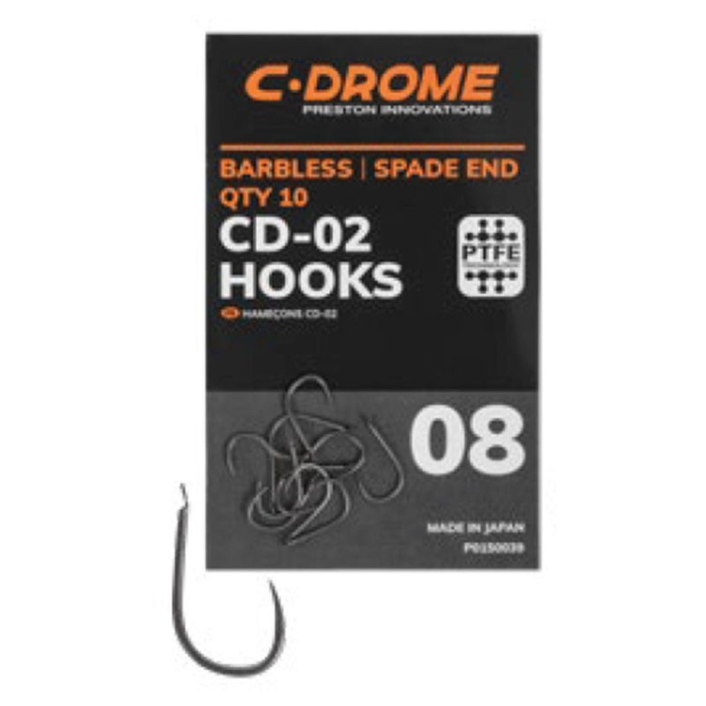 [122001] CD-02 Hooks Gr.14 Barbless