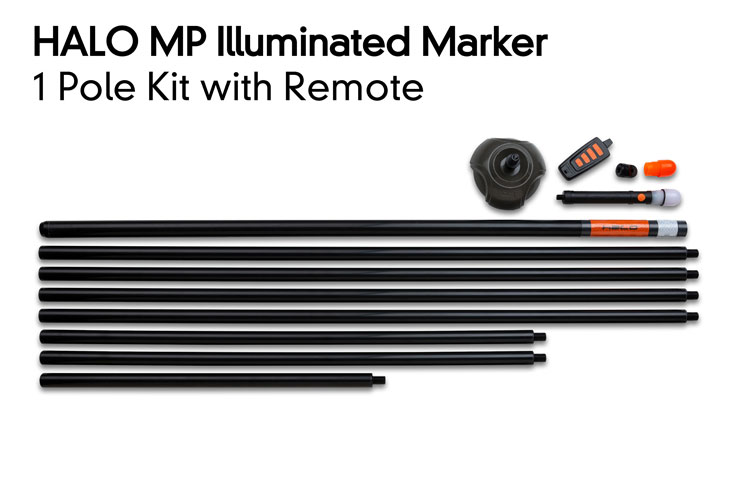 Halo 1 Pole Kit Inc. Remote