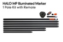 Halo 1 Pole Kit Inc. Remote