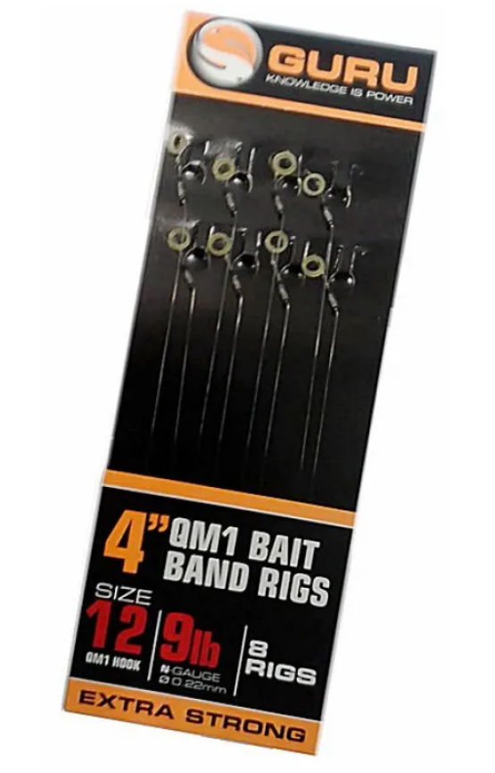 [126203] QM1 Bait Band Rigs 10cm Gr.16 0,17mm