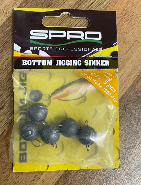[127307] Bottom Jigging Sinker 10gr. 5Stk.