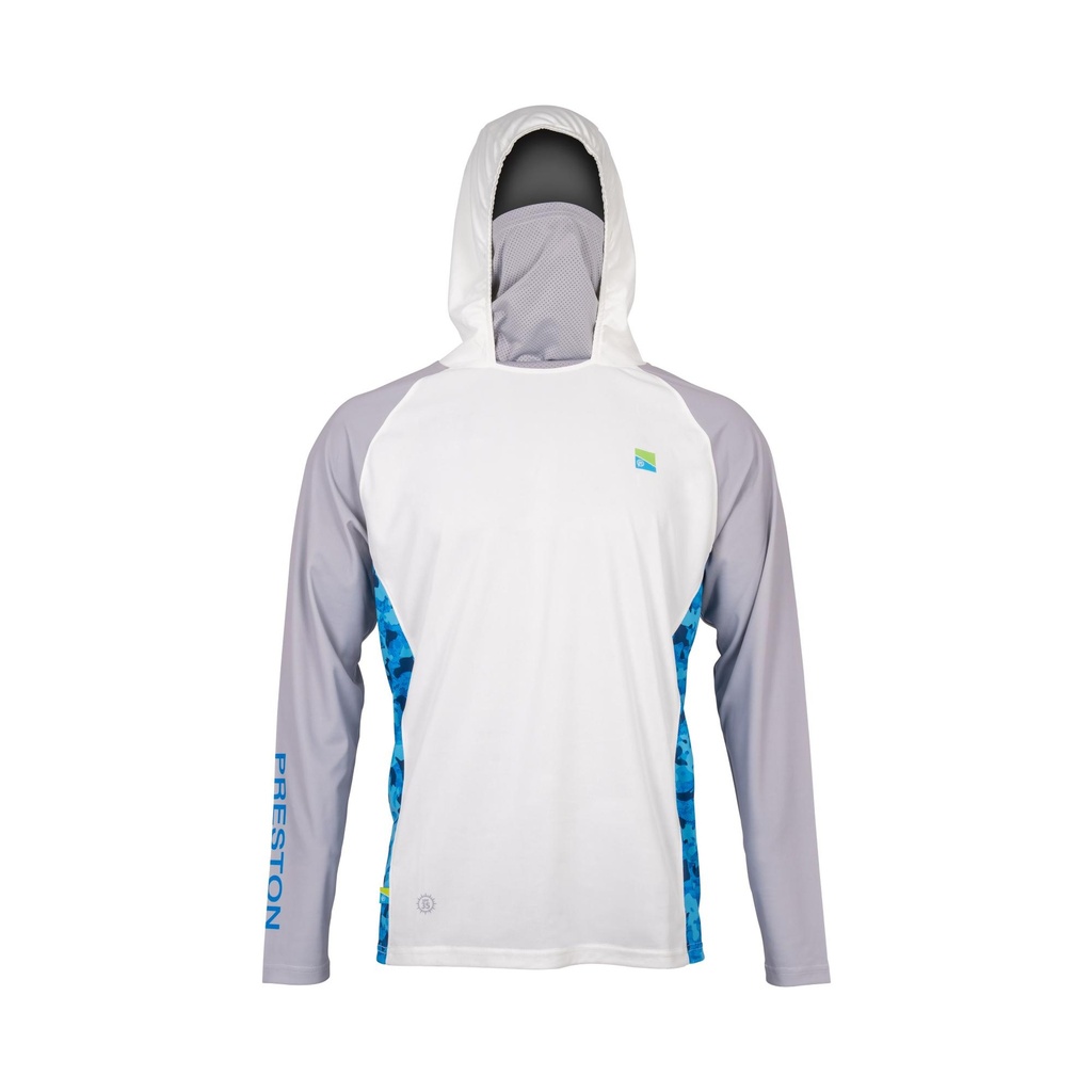 [o235232] Performance Hooded Sun Shirt UPF-40 XXXXL