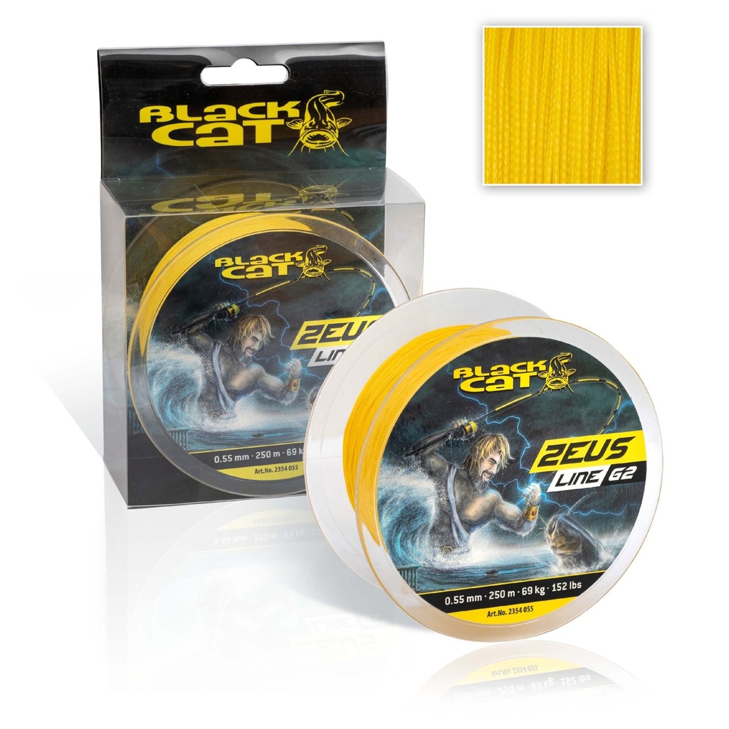 [o236468] Ø 0,45mm Zeus Line G2 L: 400m 46kg / 101lbs gelb