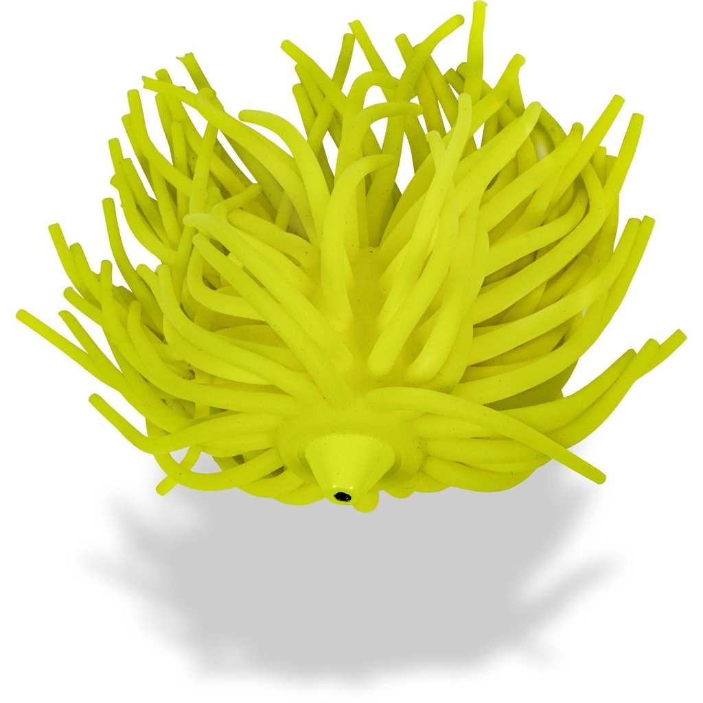[o236542] #2/0 #5/0 Real Worm Teaser 80g Haken: 2 gelbs