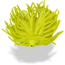 #2/0 #5/0 Real Worm Teaser 80g Haken: 2 gelbs