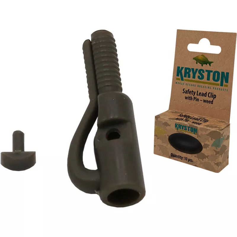 Safety Lead Clip / with Pin brown