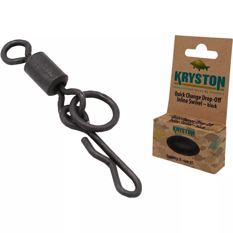 Quick Change Drop-Off Inline Swivel black #7