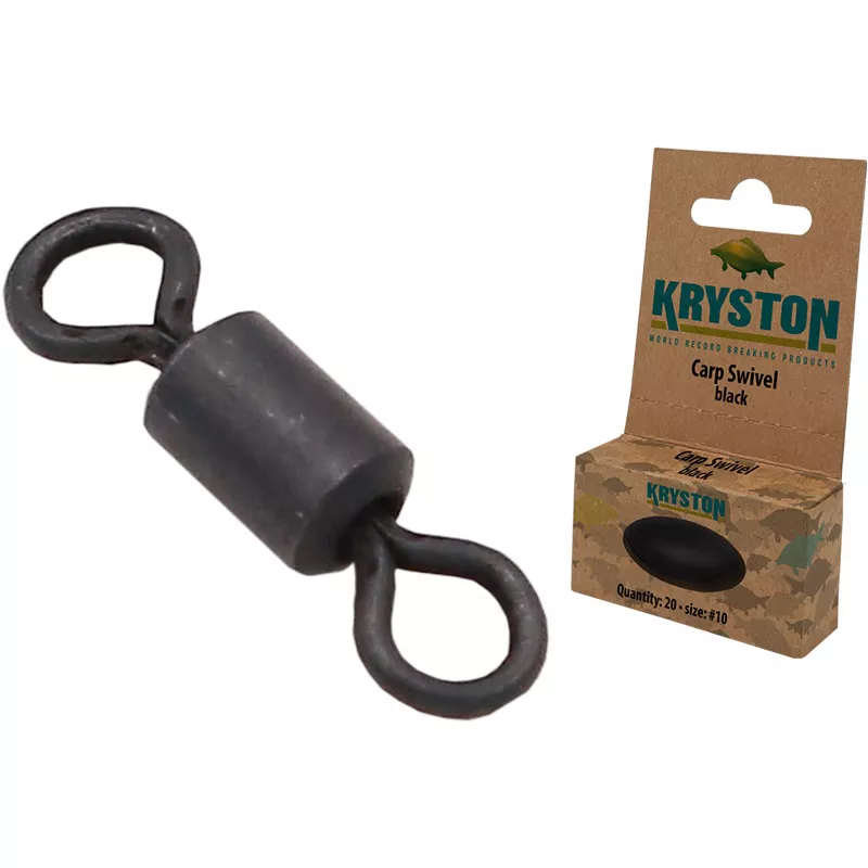 Carp Swivel #10 black