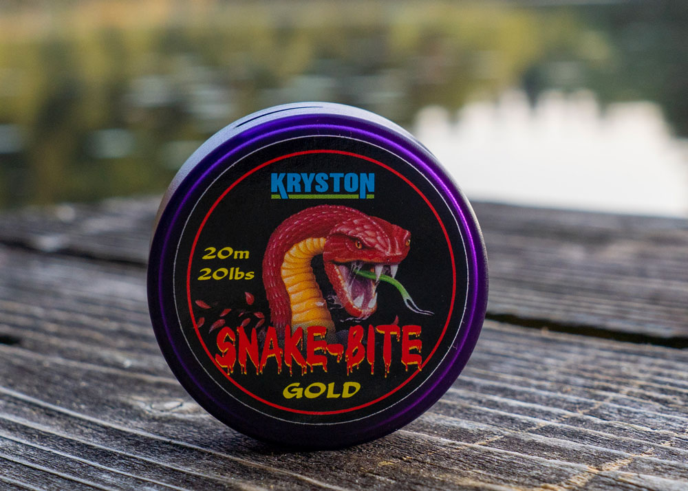 20m 20lb Snakebite - coated hooklink camou