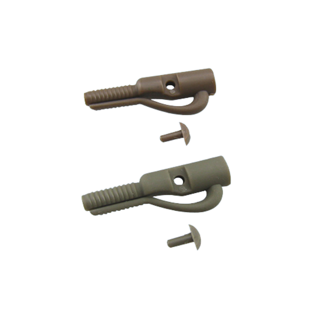 Lead Clip with Pin - Matt brown