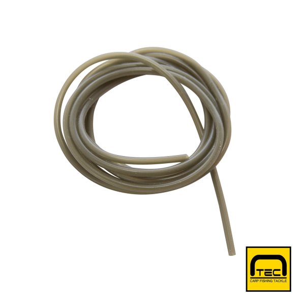 [131903] Silicone Tube 0,6mm/1,6mm - 1m - Matt green