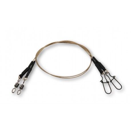 [133707] COATED CORE49 SPIN LEADER XS 10 40CM 7KG 2PCS