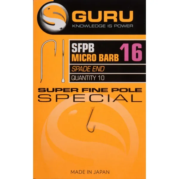 Super Fine Pole hook size 18
