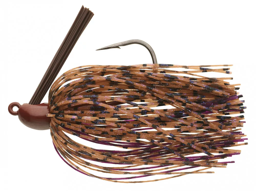 [o273009] TUNGSTEN SWIM JIG 1/2 OZ - 14G - PBJ (Peanut Butter Jelly)